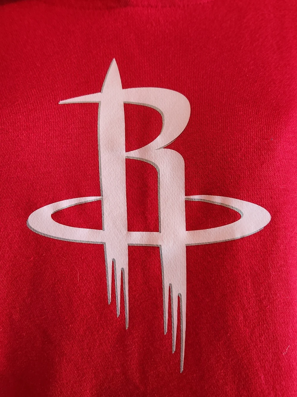 NBA Houston Rockets Red Youth Hoodie with Logo. NWT